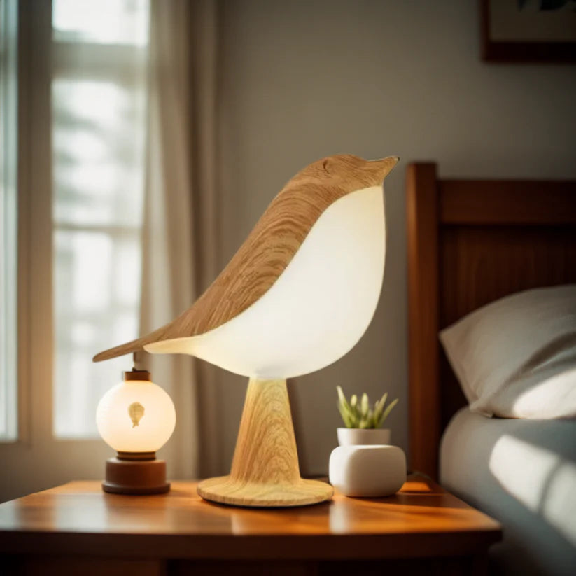 Bird Lamp — A Bird That Watches Over Your Evenings 