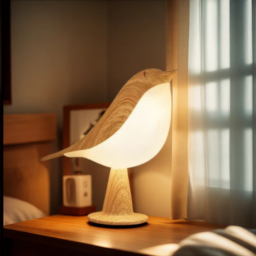 Bird Lamp — A Bird That Watches Over Your Evenings 