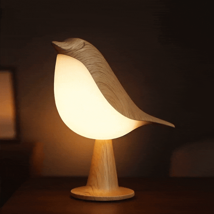 Bird Lamp — A Bird That Watches Over Your Evenings 