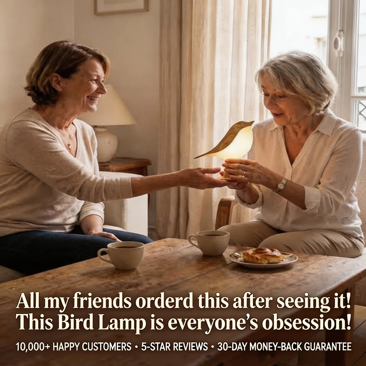 Bird Lamp — A Bird That Watches Over Your Evenings 